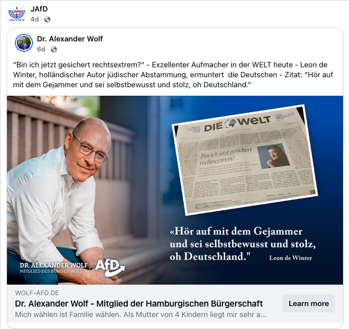 Facebook Post Screenshot
